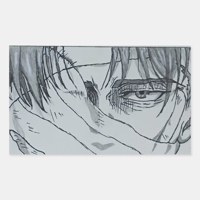 Levi.. Rectangular Sticker (Front)