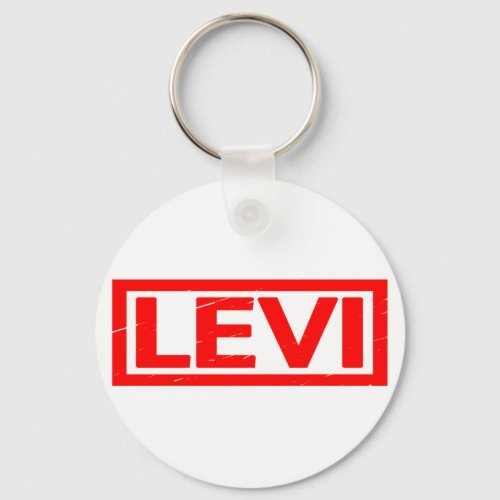 Levi Stamp Keychain