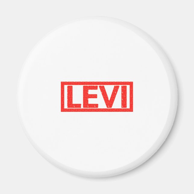 Levi Stamp Magnet (Front)