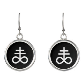 Leviathan Cross Earrings
