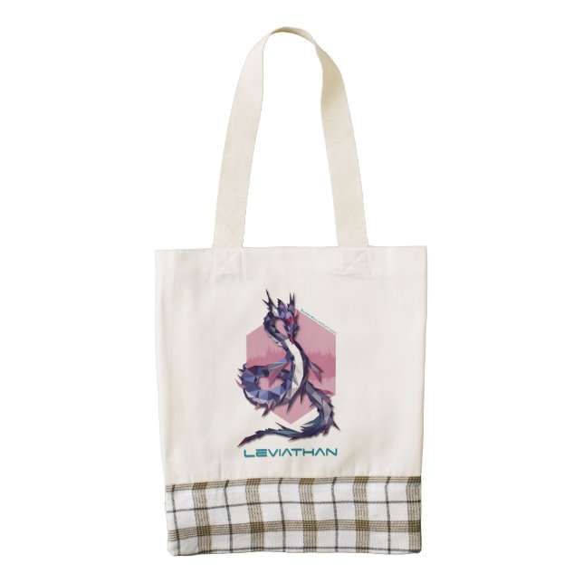 Leviathan Dragon Zazzle Tote (Front)