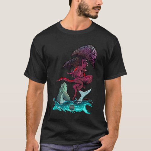 Leviathan vs dragonoid T_Shirt