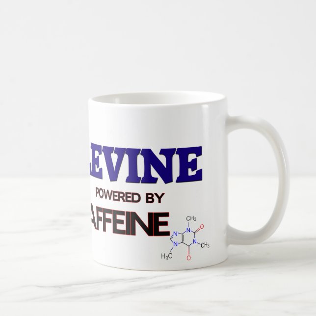 Levine powered by caffeine coffee mug (Right)