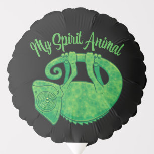 Levitating Lizard Chameleon Spirit Animal Balloon