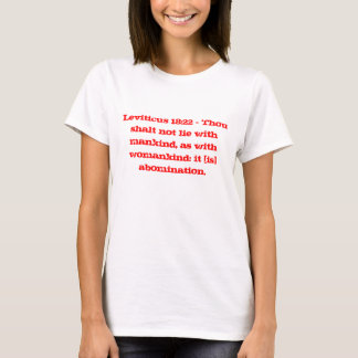 Leviticus 18:22 T-Shirt