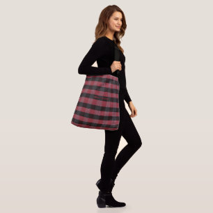 Levito Plaid Crossbody Bag