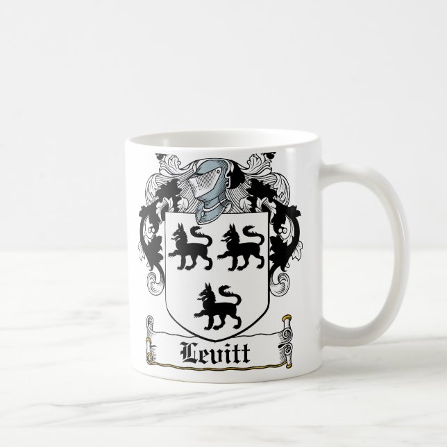 Levitt Family Crest Coffee Mug (Right)