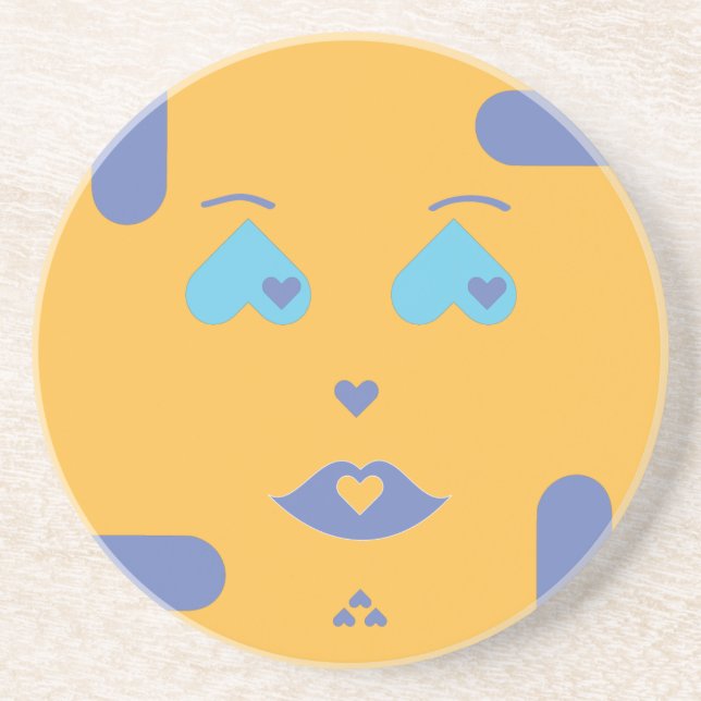 Levli, the Yellow Sponap Coaster (Front)