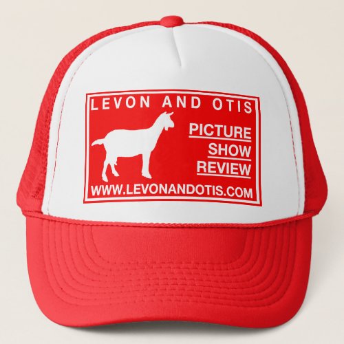 Levon and Otis Goat Hat