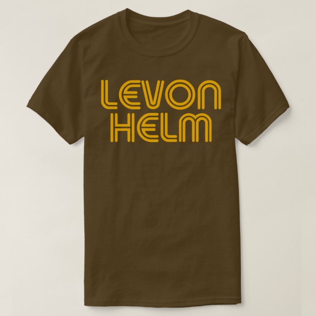 Levon Helm Dirt City Tribute T-Shirt (Design Front)