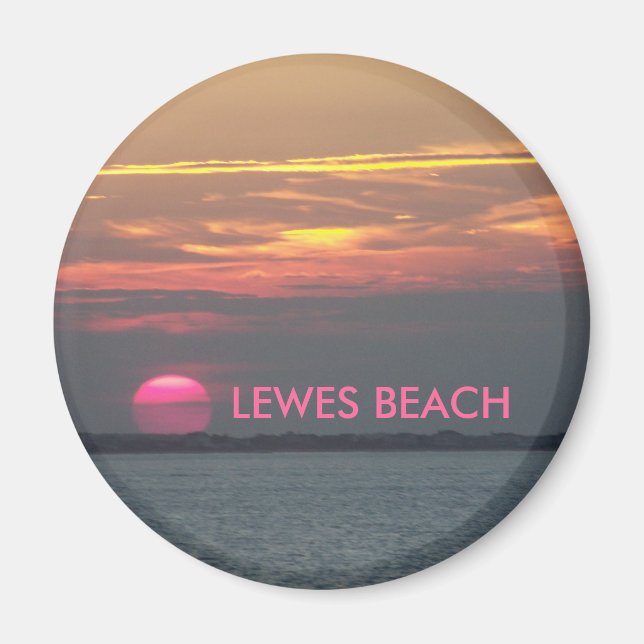 LEWES BEACH MAGNET (Front)