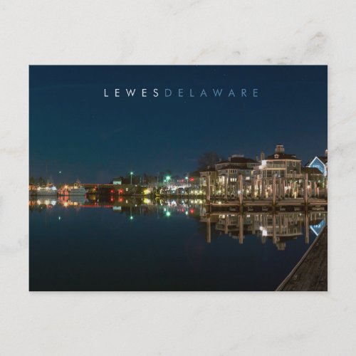 Lewes Delaware Postcard