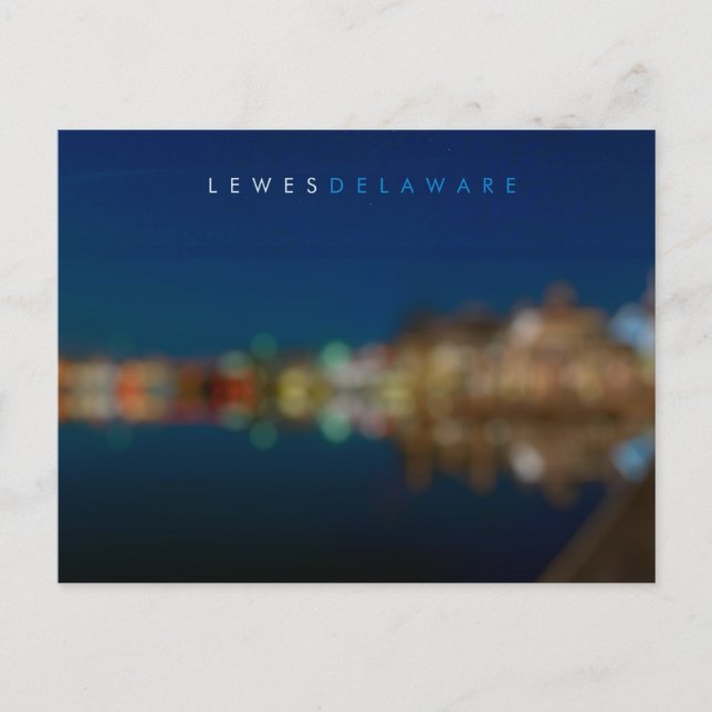 Lewes Delaware. Postcard (Front)