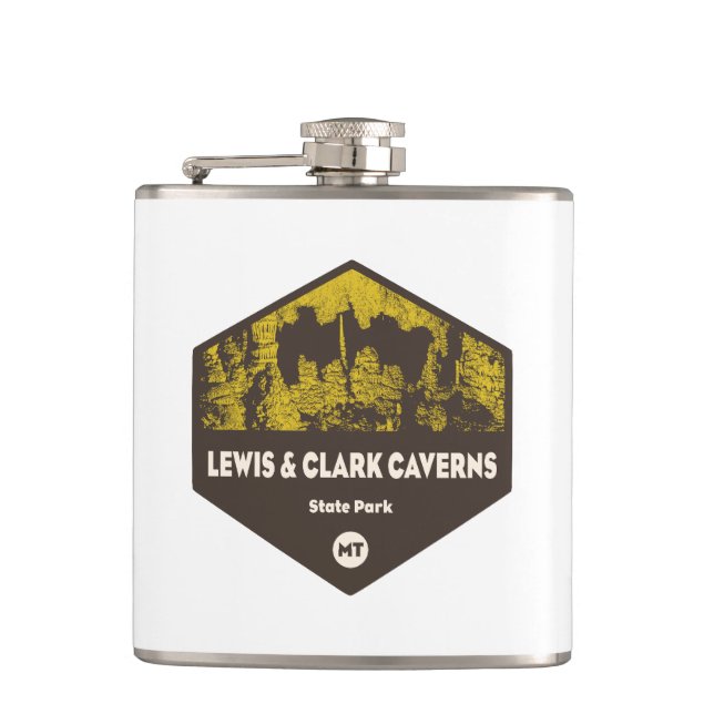 Lewis and Clark Caverns State Park Montana Flask (Front)