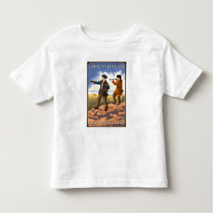 Lewis and Clark - Columbia River Gorge, Oregon Toddler T-shirt