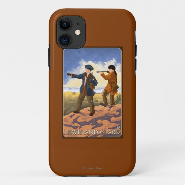 Lewis and Clark Exploring the West Case-Mate iPhone Case (Back)