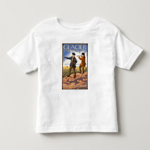 Lewis and Clark - Glacier National Park, MT Toddler T-shirt