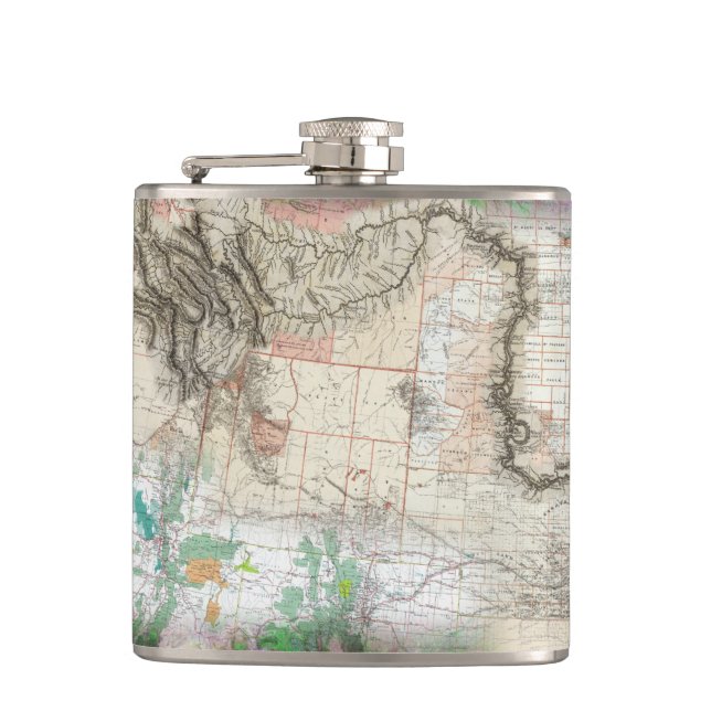 Lewis and Clark Hip Flask (Front)