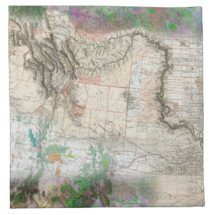 Lewis and Clark Napkin