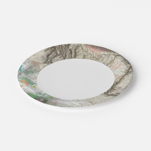 Lewis and Clark Paper Plates (Angled)
