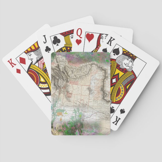 Lewis and Clark Poker Cards (Back)