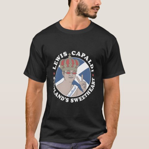 Lewis Capaldi ââœ ScotlandS Sweethe T_Shirt