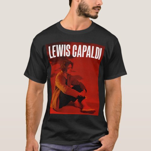 Lewis Capaldi _ Album Cover T_Shirt
