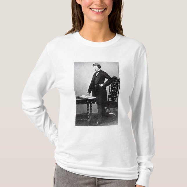 Lewis Carroll  aged 29 T-Shirt (Front)