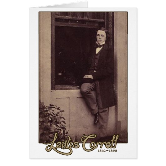 Lewis Carroll Photo 2 Cards (Front)