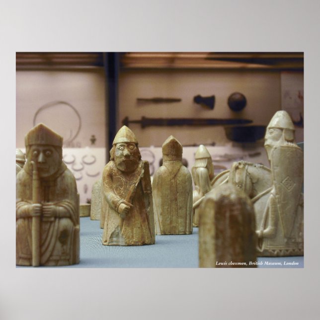 Lewis Chessmen poster (Front)