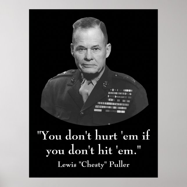 Lewis "Chesty" Puller Poster (Front)