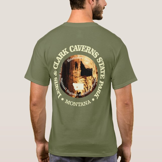 Lewis & Clark Caverns SP T-Shirt (Back)