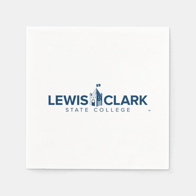 Lewis-Clark State College Academic Seal Napkins (Front)