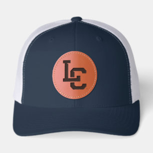 Lewis-Clark State College Athletics Mark Leather Patch Hat