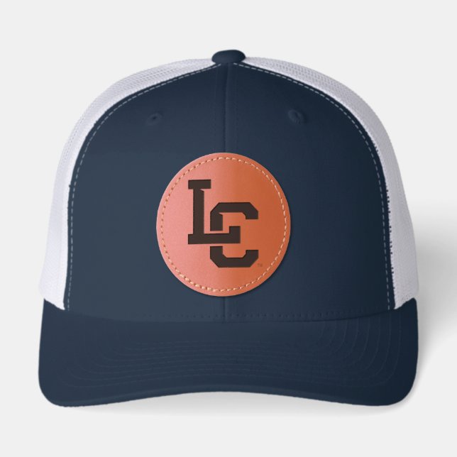 Lewis-Clark State College Athletics Mark Leather Patch Hat (Front)