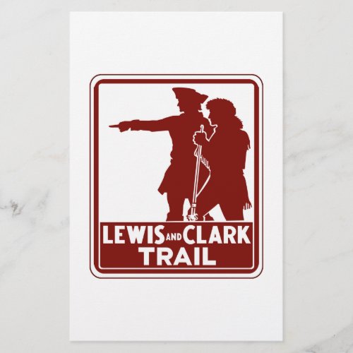 Lewis  Clark Traffic Guide Sign USA