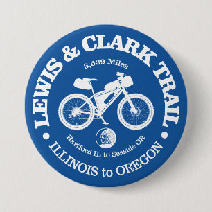 Lewis & Clark Trail (cycling) Button