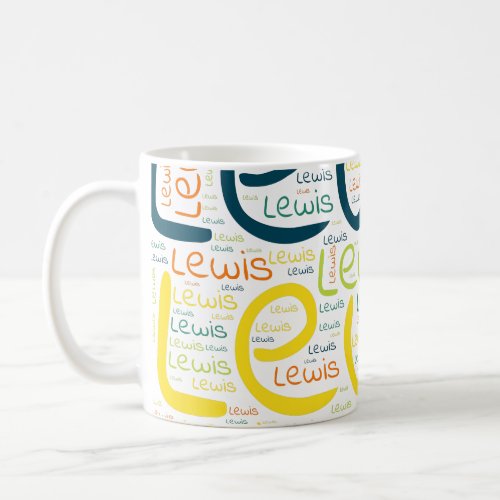 Lewis Coffee Mug