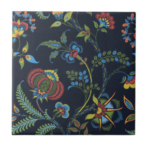 Lewis Day's "Granny" Small Ceramic Tile