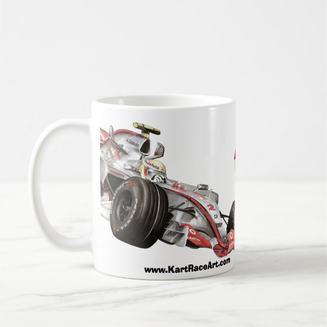 Lewis Hamilton Mug (Left)