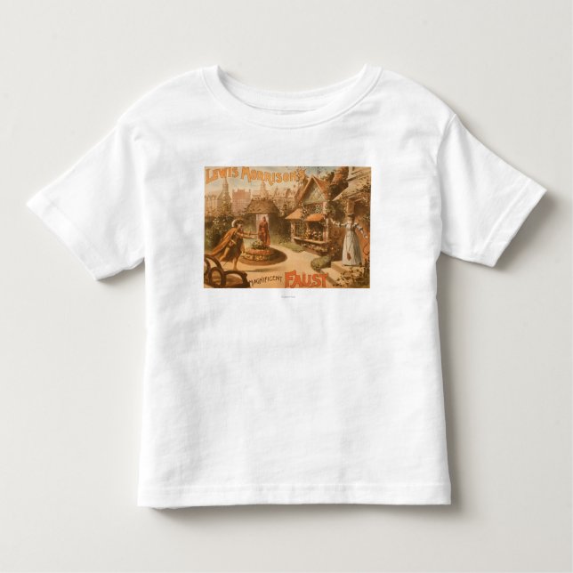 Lewis Morrison's Magnificent Faust Theatre Toddler T-shirt (Front)