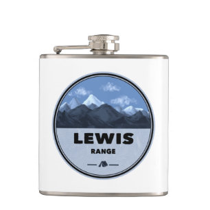 Lewis Mountain Range Camping Flask