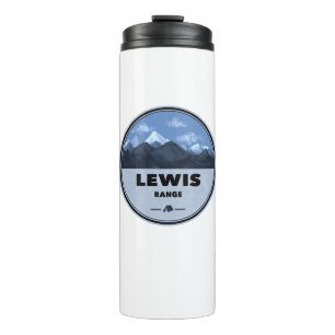 Lewis Mountain Range Camping Thermal Tumbler