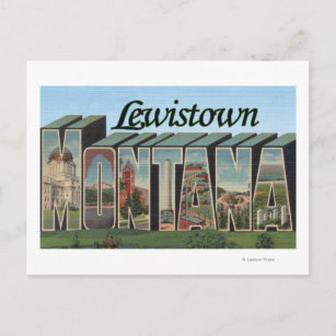 Lewiston, Montana Postcard