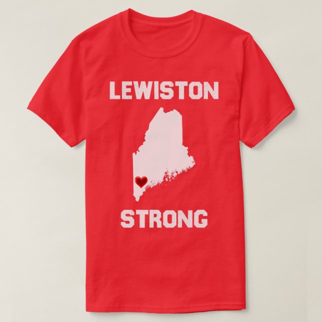 Lewiston Strong TShirt 3 (Design Front)