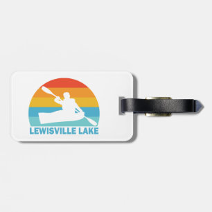 Lewisville Lake Texas Kayak Luggage Tag