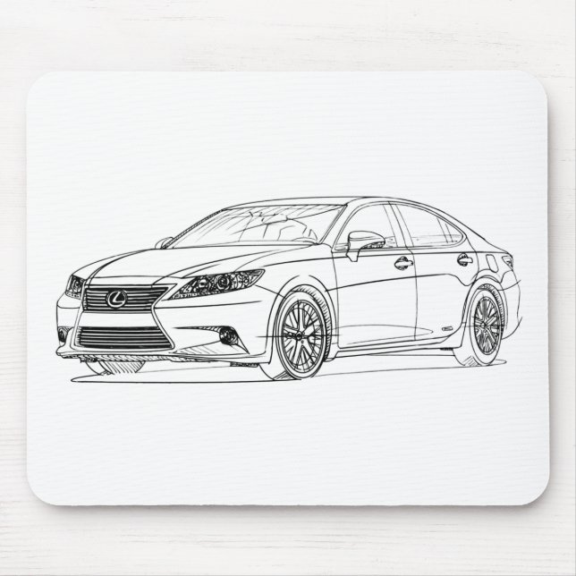 Lex ES300H 2013 Mouse Pad (Front)