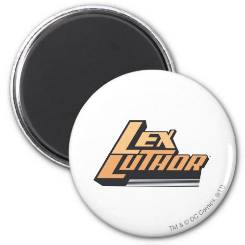 Lex Luther _ Two Lines Magnet