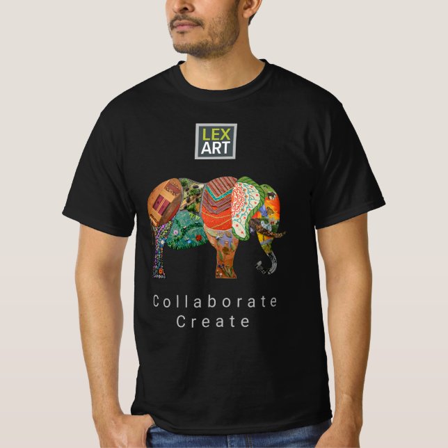LexArt Collaborate Shirt v2 - Dark Color (Front)