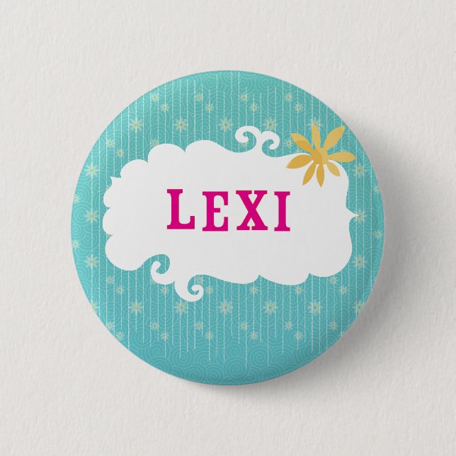 lexi4 pinback button (Front)